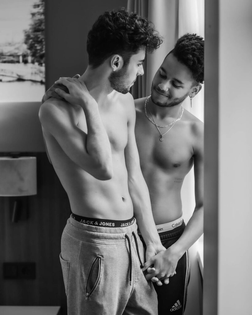 erotisches Paar-Shooting in Berlin, Akt, gay, schwul