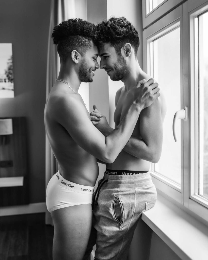 erotisches Paar-Shooting in Berlin, Akt, gay, schwul