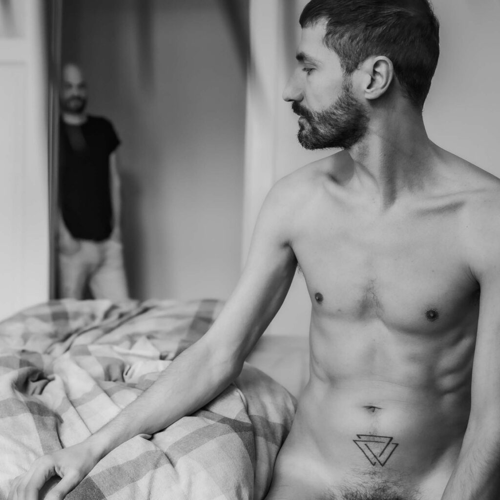 erotisches Paar-Shooting in Berlin, Akt, gay, schwul