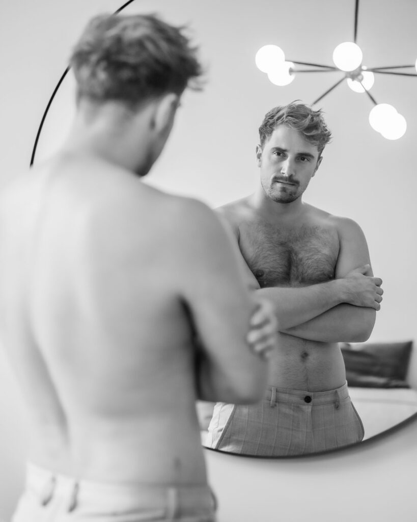 Männerakt, Shooting in Berlin, Home-Shooting