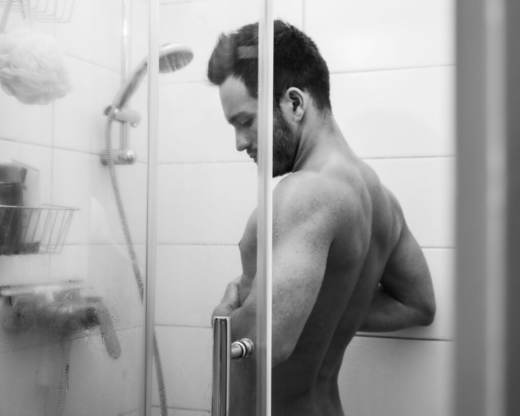 Männerakt, Shooting in Berlin, Home-Shooting