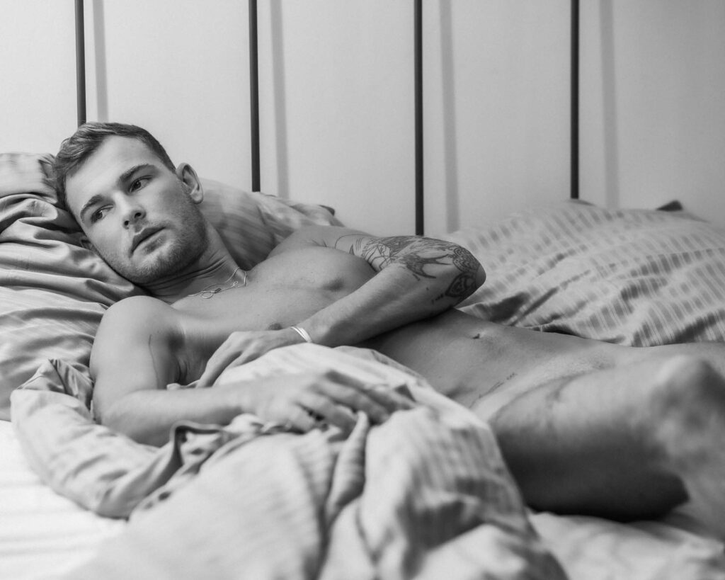 Männerakt, Shooting in Berlin, Home-Shooting