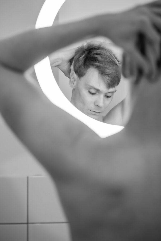 erotisches Männer-Shooting in Berlin, Home-Shooting