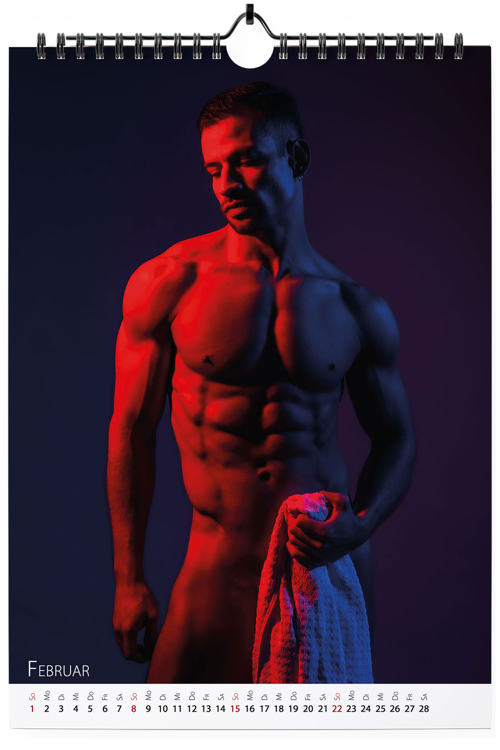 MEN-02-2026 MEN-2026-erotischer Männerkalender-BerlinBlick, gay, hot, schwul