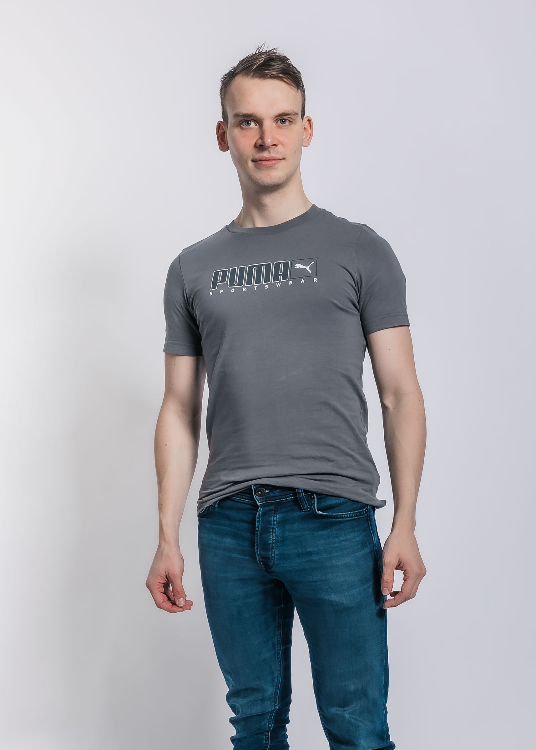 Jakob vor dem Start der Challenge