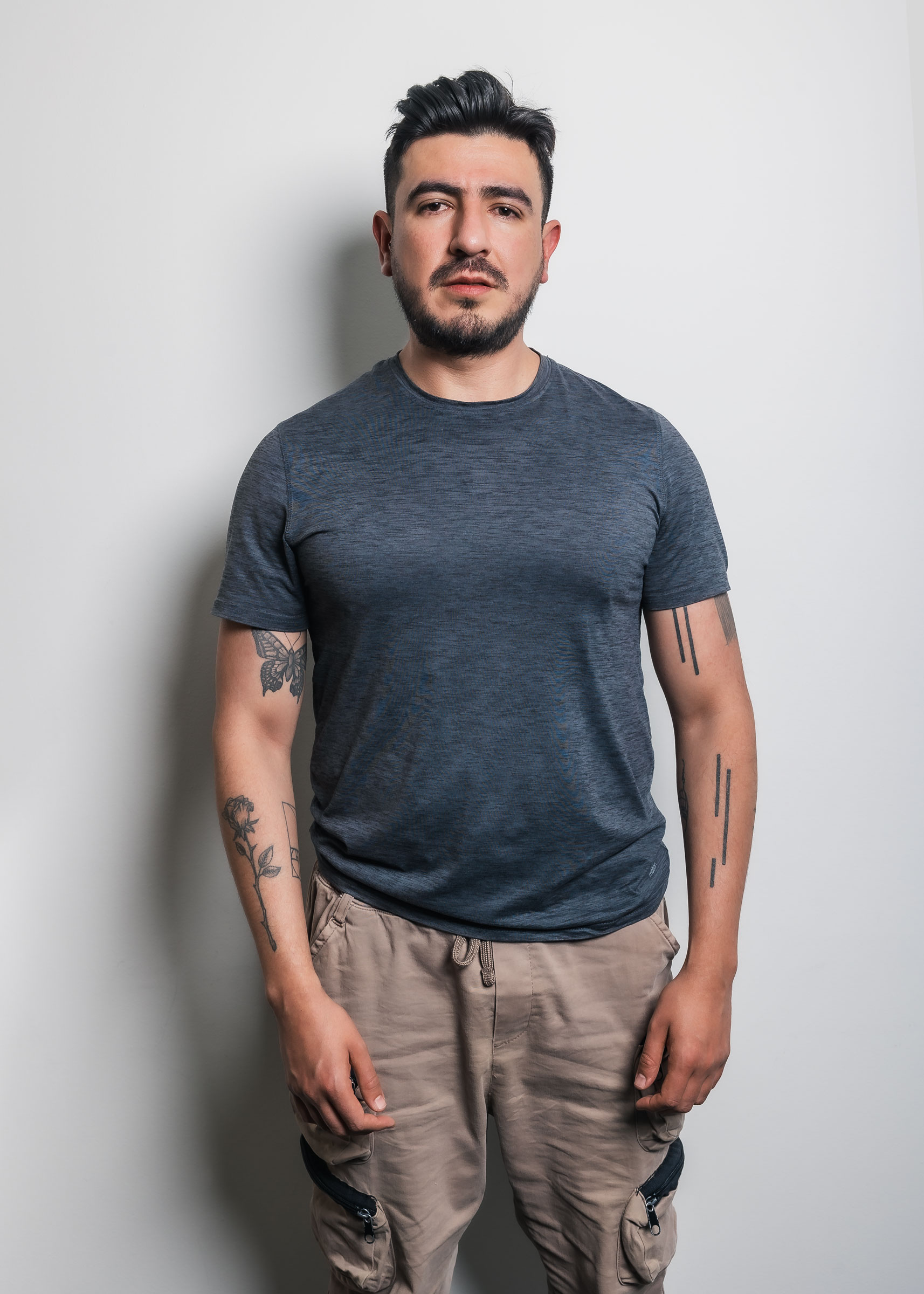 Pepe vor dem Start der Challenge